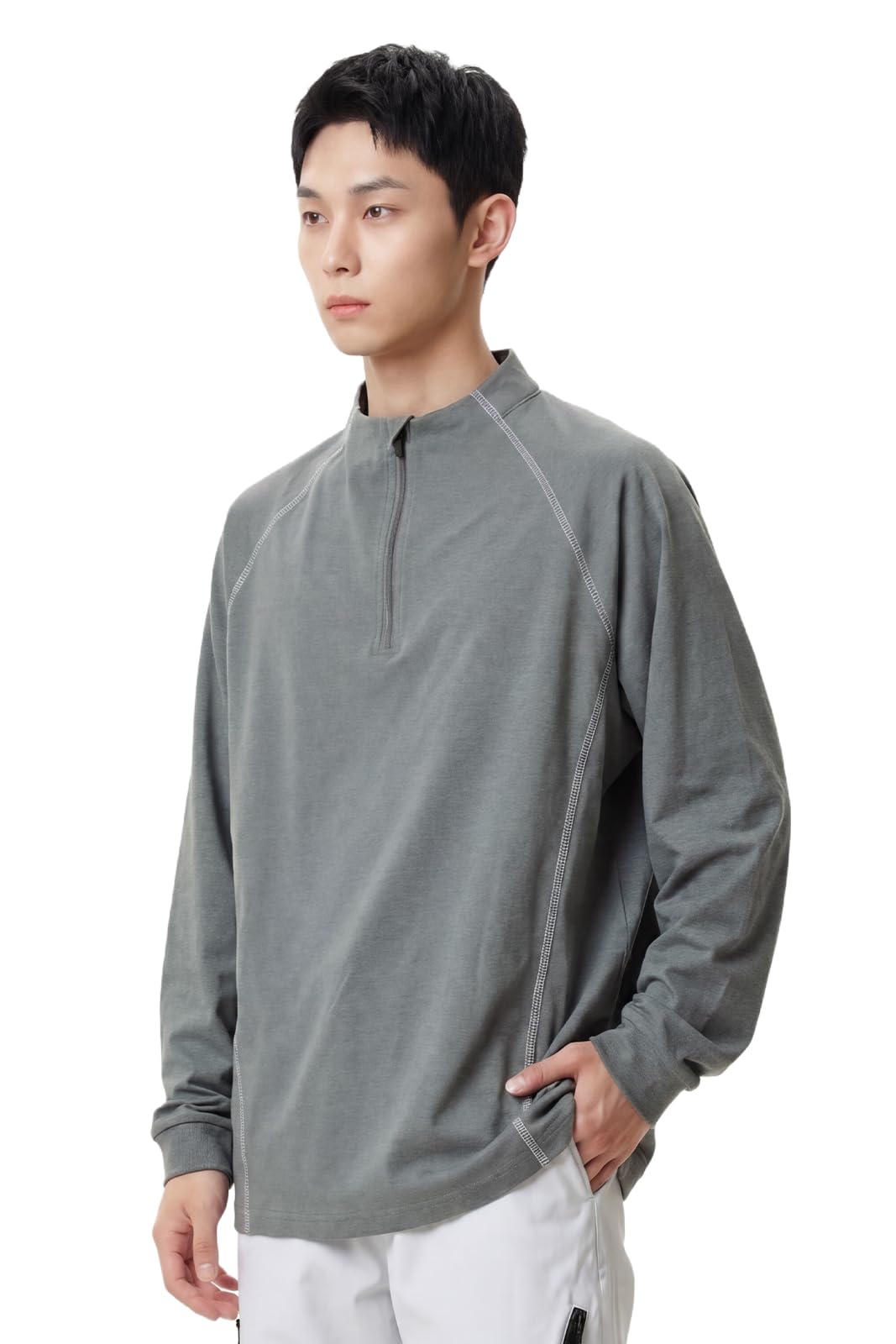 Amazon.co.jp: [MORGEN SKY] 長袖Tシャツ メンズ スポーツウェア